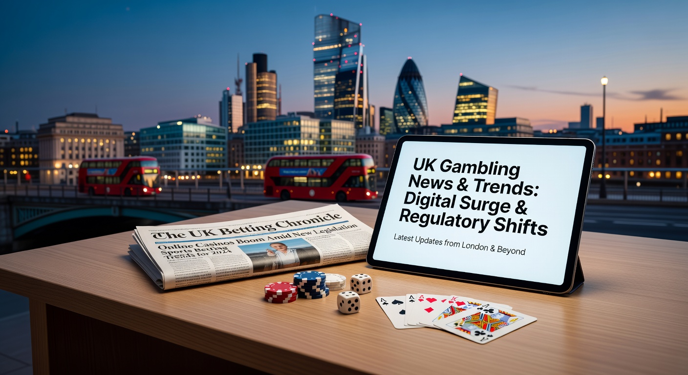 Graph showing UK online gambling yield trends with a downward arrow on GGY amid stake limit changes