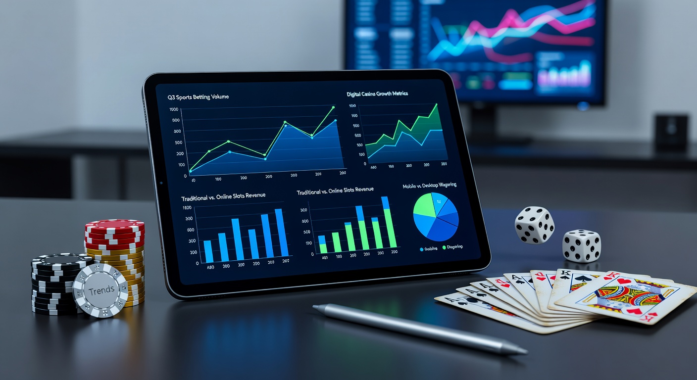 Vibrant digital casino interface showing mobile betting apps and live streams, capturing the modern gambling landscape