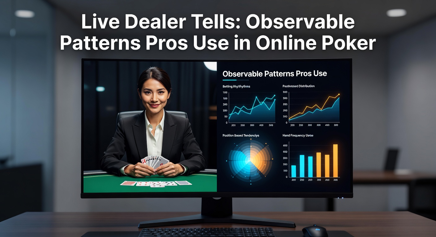 Close-up of a dealer's hands revealing a poker hand on a live stream interface, with chat overlays and bet sliders visible